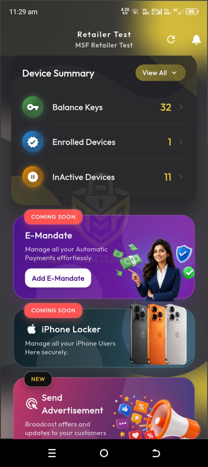 MSF Screen